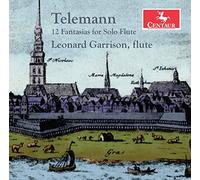 Telemann : 12 Fantaisies pour flûte seule. Garrison.