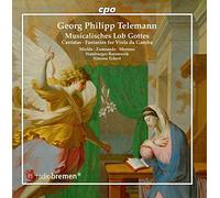 Telemann : Cantates et fantaisies pour viole de gambe. Mields, Zumsande, Mertens, Eckert.