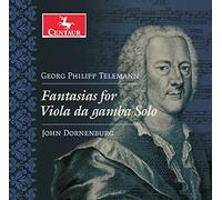Telemann : Fantaisies pour viole de gambe seule. Dornenburg.