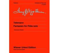 TELEMANN - Fantasias (12) para Flauta (Urtext) (Hirschmann/Nastasi)