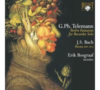 Erik Bosgraaf - TELEMANN: Fantasien For Recorder Solo