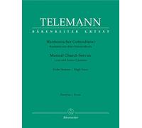 TELEMANN G.P - MUSICAL CHURCH SERVICES CANTATAS (VOZ ALTA) PARTI