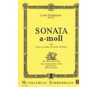 TELEMANN G.P. - SONATA LA m VIOLA Y GUITARRA