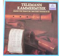 Telemann Kammermusik. Quartett. Sonate. Suite. Triosonate. Vinyl LP.