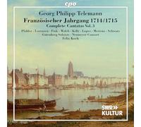Telemann : Kantaten Französicher Jahrgang, vol. 3. Pfahler, Lorenzen, Fink, Walch, Kelly, Lopez, Mertens, Schwarz, Koch.
