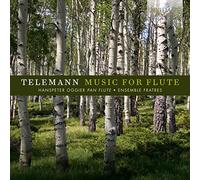 TELEMANN: Music for Flute [CD de audio] Hanspeter Oggier, Ensemble Fratres and Telemann