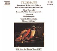 Telemann: Recorder Suite in A Minor; Viola Concerto; Tafelmusik (1993-10-27)