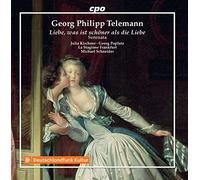 Telemann : Sérénade "Liebe, was ist schöner als die Liebe". Kirchner, Poplutz, La Stagione, Schneider.