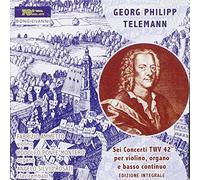 Telemann - Six Concertos Pour Violon, Orgue Et Basse Continue