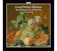 Telemann : Six Quatuors ou Trios, 1733. Camerata Köln, Schneider.