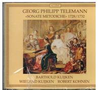 Telemann: Sonata Metodiche 1728 - 1732 / Berthold e Wieland Kuijken, Kohnen - CD