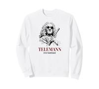 Telemann Stay Baroque Funny Compositor de música clásica Sudadera