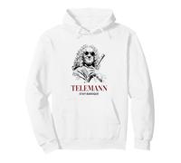 Telemann Stay Baroque Funny Compositor de música clásica Sudadera con Capucha