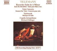 Telemann: Suite für Blockflöte, Konzert für Viola