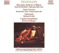 Telemann: Suite für Blockflöte, Konzert für Viola