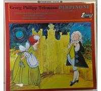 Telemann - TV 34124S. Telemann - Pimpinone, Bach Collegium. VINYL LP - VG+/VG+