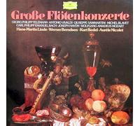 Telemann, Vivaldi, Sammartini, Bach, Haydn, Mozart - Große Flötenkonzerte [3xVinyl] [Vinyl] Telemann, Vivaldi, Sammartini, Bach, Haydn, Mozart