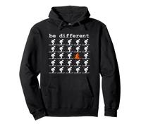 Telemark Ski Be Different - Talón Gratis Telemark Sudadera con Capucha