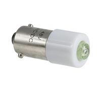 Telemecanique Sensors DL1CJ0241 Lámpara LED Blanca para Señalización con Base BA 9s, 24V AC/DC