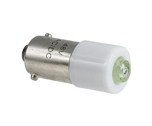 Telemecanique Sensors DL1CJ0241 Lámpara LED Blanca para Señalización con Base BA 9s, 24V AC/DC