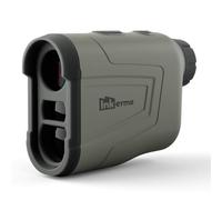 Telémetro Caza, Inkerma Telémetro de Caza Recargable con Aumento de 6X, Pantalla LCD, 1200m Distancia/Ángulo/Compensación de Pendiente/Velocidad/Escaneo (Hunter-E)