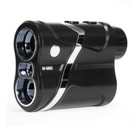 Telémetro de golf con función de pendiente, vibración y escaneo de velocidad para golf/caza, recargable con cable tipo C