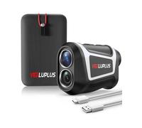 Telémetro de golf con pendiente y soporte magnético, medidor de distancia de golf de alta precisión para golfistas, bloqueo de vibración de mástil de bandera, IP54, diseño ergonómico, antivibración