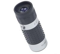 Telémetro de golf portátil monocular con mira de cristal óptico, diseño de bolsillo para observación de aves, navegación, observación de estrellas, color negro