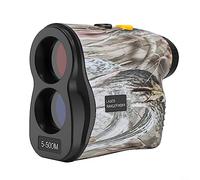 Telémetro de para golf de 500 m, buscador de rango de caza 6X, buscador de rango monocular de para golf digital Medidor de distancia Caza Telémetro para caza de arco