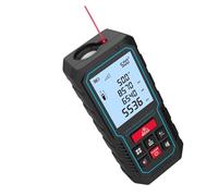 Telémetro láser S2 Recargable, Cinta métrica de Alta precisión Trena 50 m, 70, 100 y 120 con ángulo electrónico(120m)