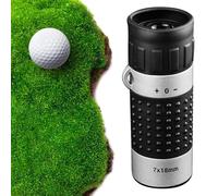 Telémetro Nevalerra - Telémetro láser de 600 m, aumento de 6x con compensación de dioptrías, vibración de bloqueo de bandera | Medición de distancia para tiro con de caza de golf con modo