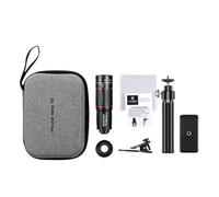 Teleobjetivo 28X For Teléfono, Telescopio Monocular 4K HD con Trípode, Clip Universal For Móvil, Lentes Zoom For Teléfonos Inteligentes(Standard)