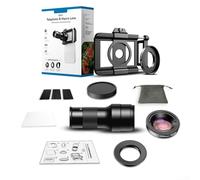 Teleobjetivo macro con enfoque cercano para fotografía detallada compatible con filtros de 37 mm