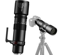 Teleobjetivo TTArtisan 500mm F6.3 para cámaras EOS con Montura RF Teleobjetivo de Cristal ED de Gran Abertura para escenas de Cine Super-MC (Negro).