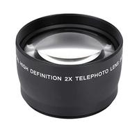 Teleobjetivo VBESTLIFE 58mm, Accesorios para cámaras Aumento 58MM 2X Teleobjetivo Universal teleobjetivo para cámaras