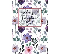 telephone and address book: Telephone Address & Birthday Book with Tabs | Address Log Book for Contacts | Phone Numbers, Addresses, & Birthday . ... | telephone address book . size 6 x 9 in