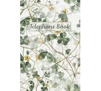 Telephone Book: Telephone Directory Book | telephone book a-z | telephone book a5 | Alphabetical Notebook for contact |a5 size