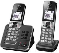 Panasonic KX-TGD322 Teléfono DECT Identificador de llamadas Negro, Gris