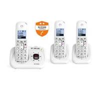Téléphone fixe sans fil avec répondeur Alcatel XL785 Trio Blanc