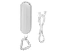 Telephone Landline Phones Table Wall Phone Dual Purpose Hotel Telephone Bathroom Office Wall-Mounted Family Landline White for Home Hotel Office School