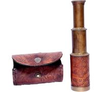 Telescope 1920 London Brass Maritime Vintage Pirata Spyglass Telescope- Funcional Latón y Clear Vision Pirata Premium Cajas