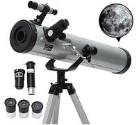Telescope,76Mm Aperture Mount Astronomical Refracting Telescope Adjustable Portable Travel Telescopes with Phone Adapter Ideal Telescope for Beginners YangRy