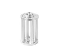 Telescope Accessories, Columna de extensión ecuatorial Negra y Plateada, 200/300/400mm, Compatible con Aiden/Zhenwang, 1 ud.,for Parts(Silver 200mm)