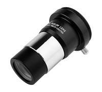 Telescope Barlow Lens, Fully Coated Optical Telescope, 2X Magnification Eyepiece, Lightweight Astronomical, High Definition Lens for Indoor, Present, Black