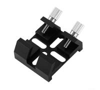 Telescope Finder Scope Base Dovetail Adapter Negro | Compatible con modelos 150SLT, 6SE, 8SE, acabado negro, fijación de tornillo, visualización estable