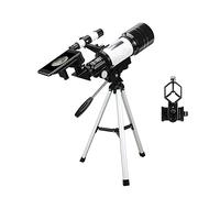 Telescope for Kids Adults Beginners, 70mm Aperture BAK4 Prism Lens 400mm Astronomical Refractor Telescope for Astronomy with Smartphone Mount and Tripod and Camera Wire Controller YangRy