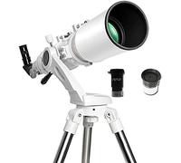 Telescope for Kids& Beginners, 102mm Aperture 600mm Astronomical Refractor Telescope, Tripod& Finder Scope, Portable Travel Telescope WOWCSXWC