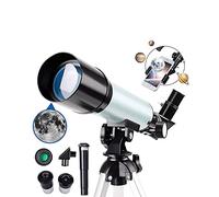 Telescope, for Kids Beginners Portable Astronomical Telescopes Refractor with Scope Compass and Tripod High-End Birthday Gifts YangRy