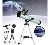 Telescope Gift Astronomical Telescope, Zoom 350X Outdoor Monocular Space Telescope, 700/125mm Astronomical Refractor Scope Telescope for Sky/Star/Moon/Birds WA YangRy