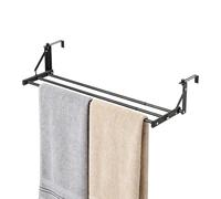 Telescopic Drying Rack, Adjustable Towel Holder, Heavy Duty Storage Rack with Sturdy Build, Multi Function Towel with Extendable Arms, Durable Drying with Compact, for Restaurant Apartment